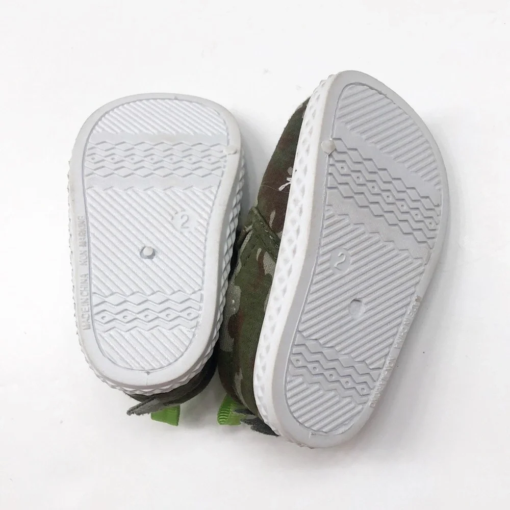 Wonder Nation baby boys camouflage dinosaur shoes